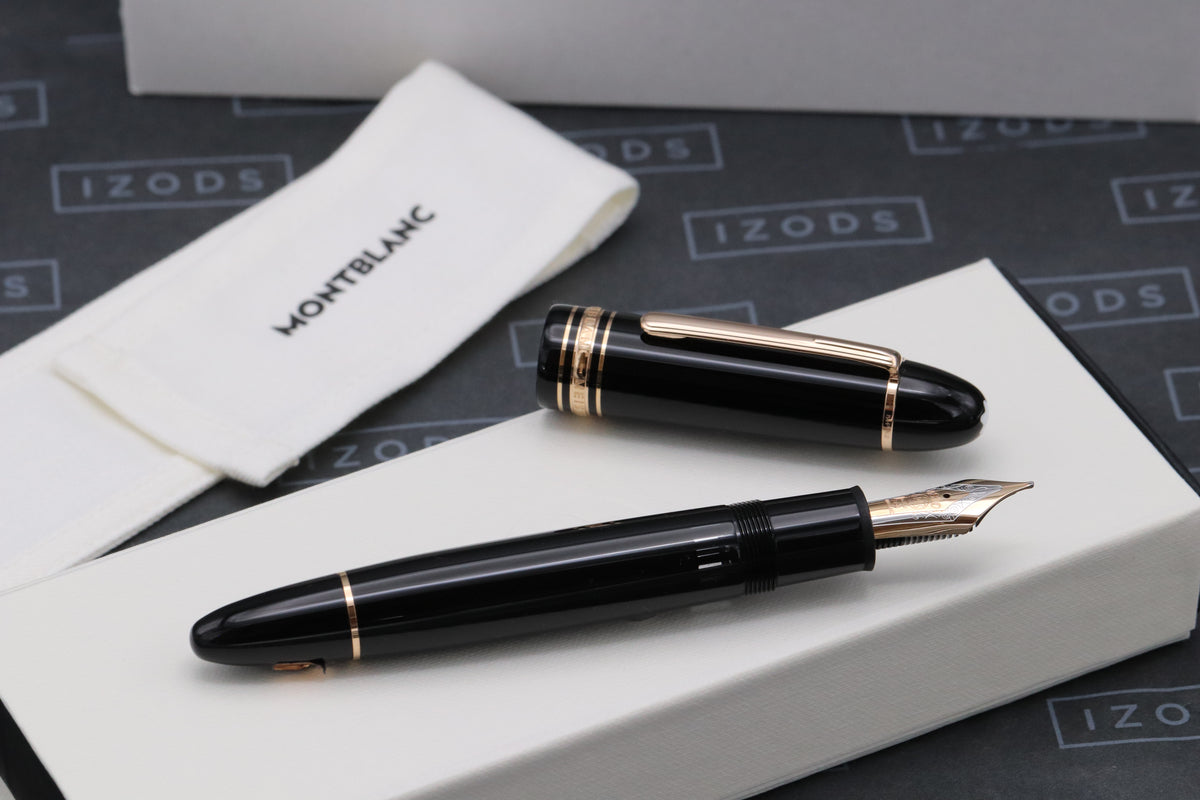 Montblanc Meisterstuck 149 Rose Gold-Coated Fountain Pen - UNUSED - Fine Nib