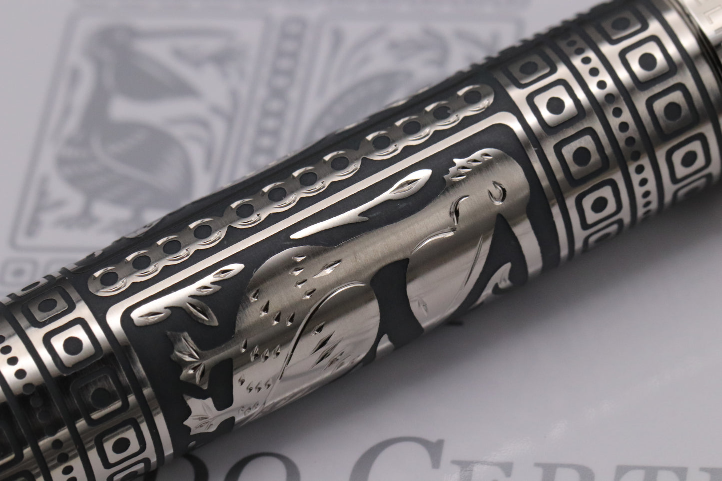 Pelikan Souveran M910 Toledo White Special Edition Fountain Pen - EF Nib