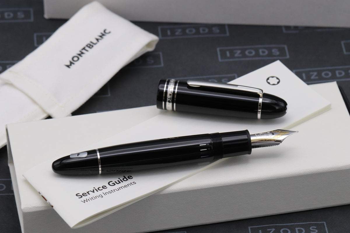 Montblanc Meisterstuck 149 Platinum-Coated Fountain Pen - UNUSED - Fine Nib