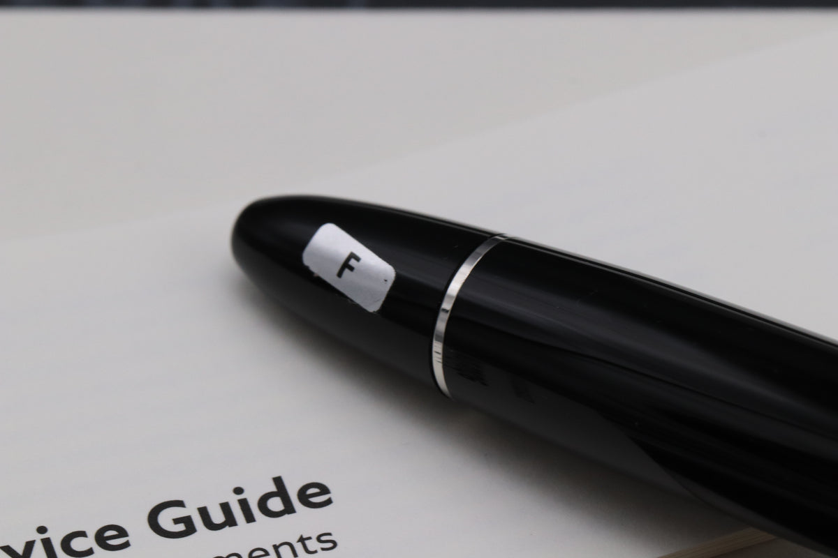 Montblanc Meisterstuck 149 Platinum-Coated Fountain Pen - UNUSED - Fine Nib