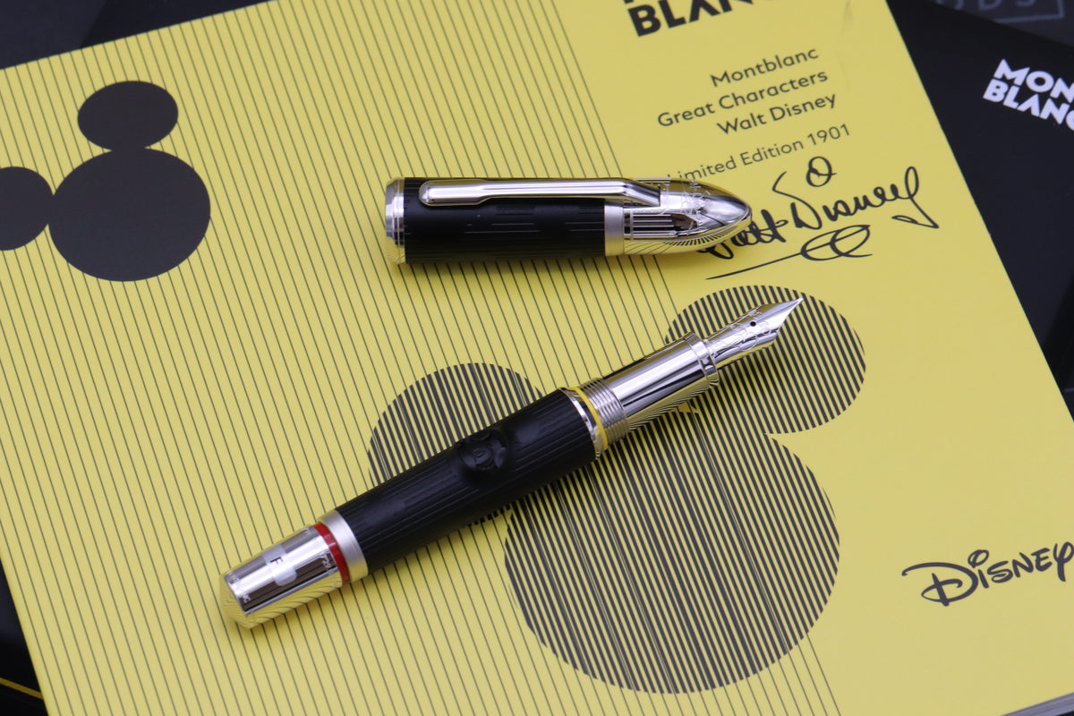 Montblanc Great Characters Walt Disney Special Edition Fountain Pen - Fine Nib - UNUSED