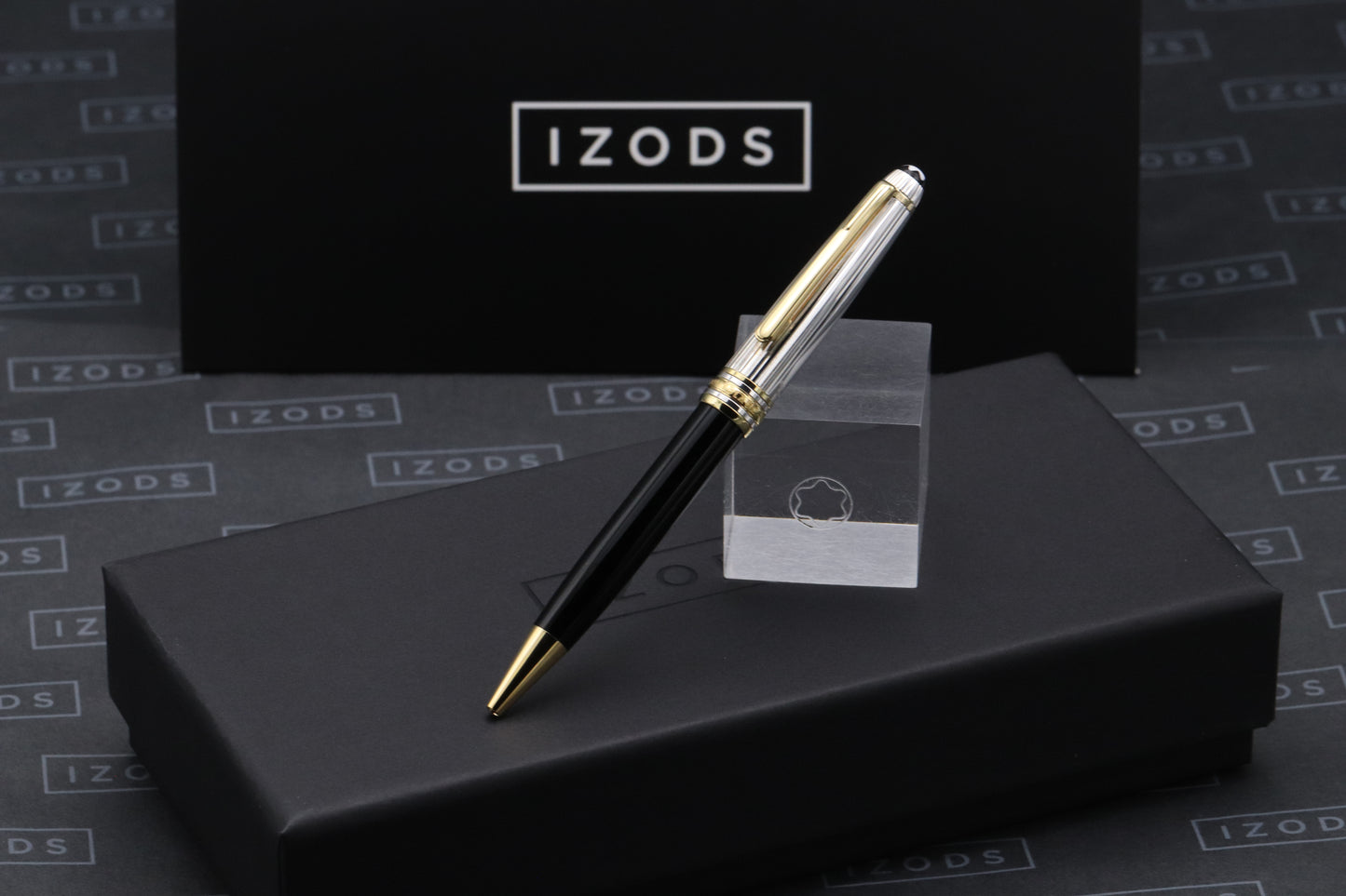 Montblanc Meisterstuck 164 Classique AG925 Pinstripe Doue Ballpoint Pen