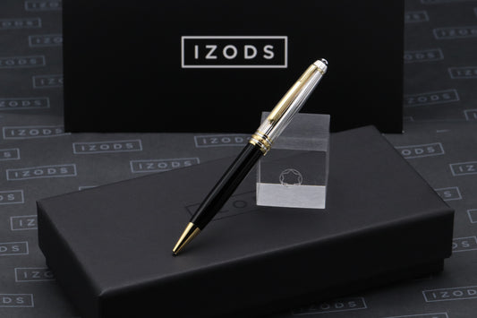 Montblanc Meisterstuck 164 Classique AG925 Pinstripe Doue Ballpoint Pen