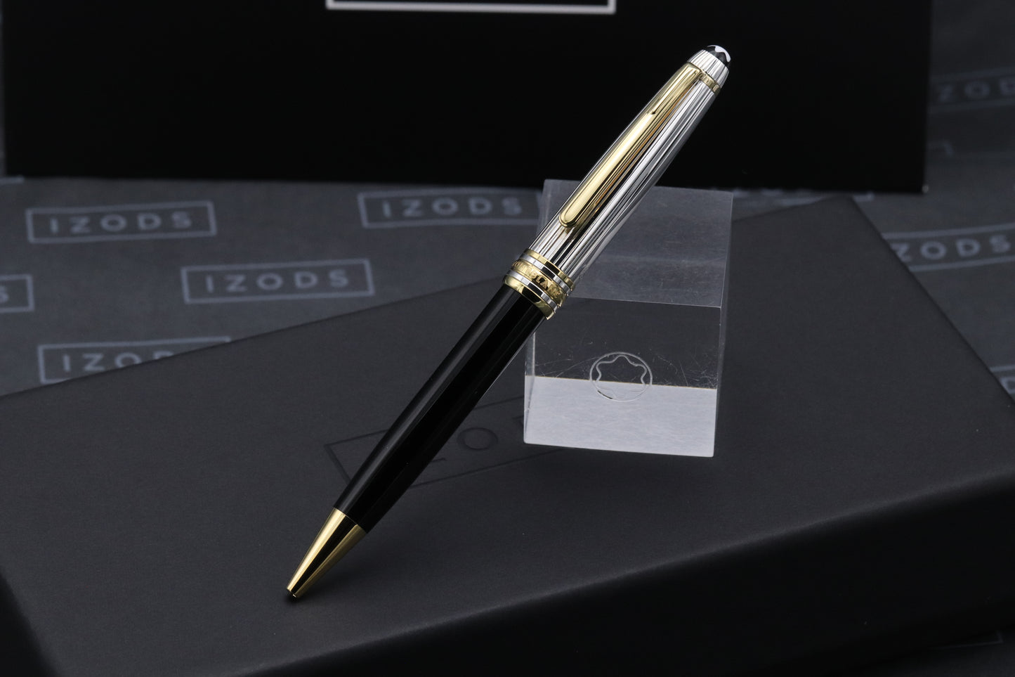Montblanc Meisterstuck 164 Classique AG925 Pinstripe Doue Ballpoint Pen