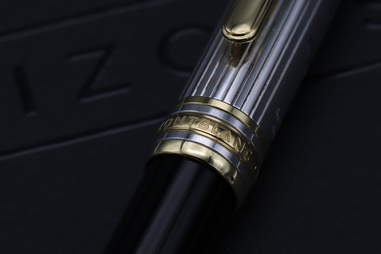 Montblanc Meisterstuck 164 Classique AG925 Pinstripe Doue Ballpoint Pen