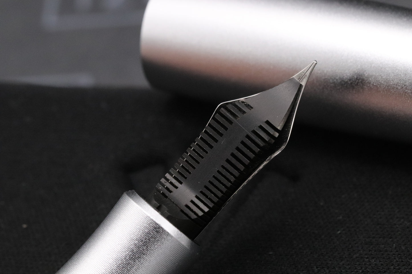 Gravitas Monster Aluminium Fountain Pen - UNUSED - #8 EF Nib