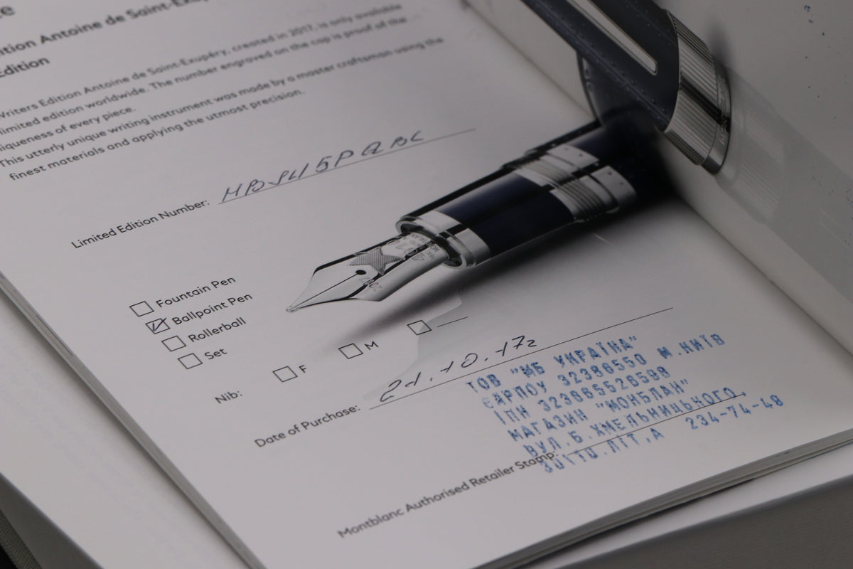 Montblanc Writers Edition Antoine de Saint-Exupery Ballpoint Pen