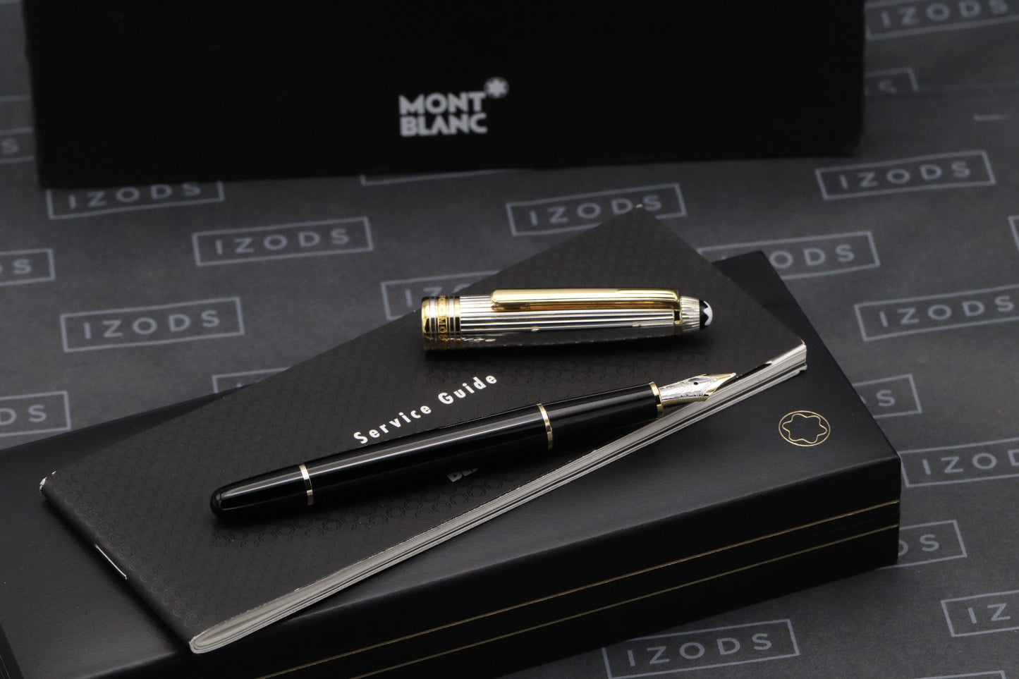 Montblanc Meisterstuck 144 Classique AG925 Pinstripe Doue Fountain Pen - UNUSED