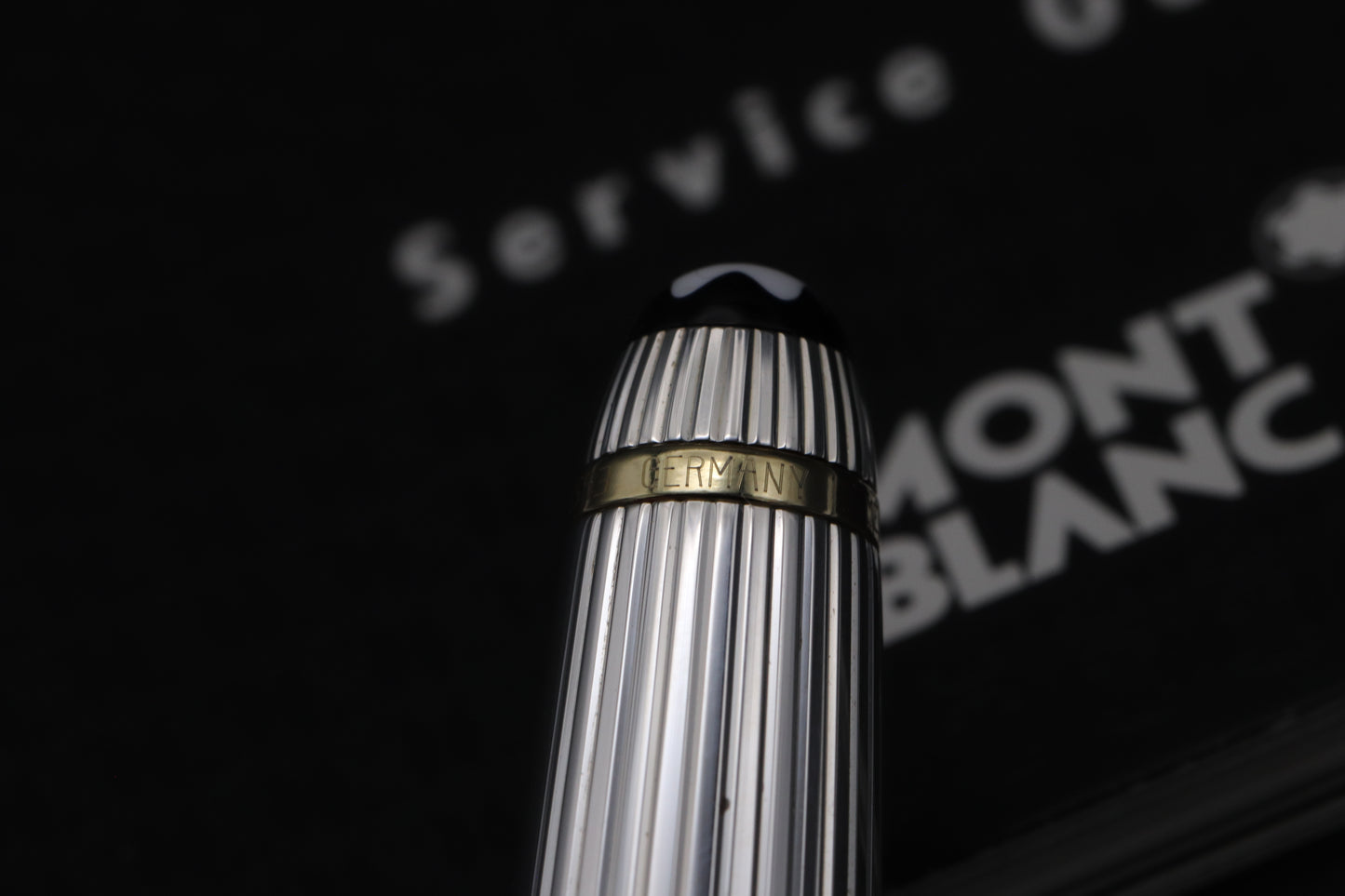 Montblanc Meisterstuck 144 Classique AG925 Pinstripe Doue Fountain Pen - UNUSED