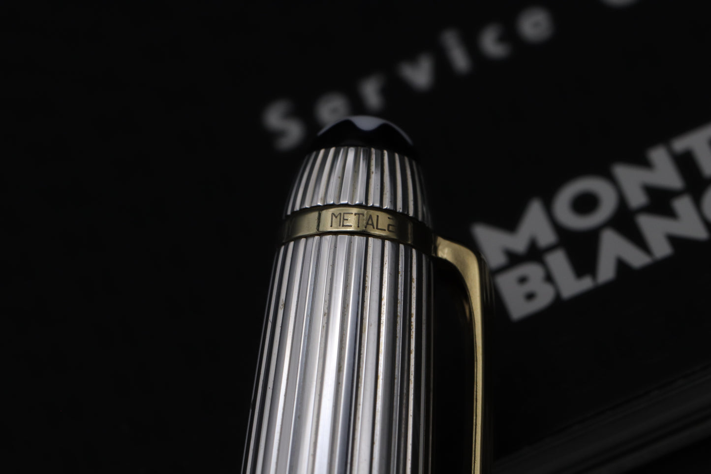 Montblanc Meisterstuck 144 Classique AG925 Pinstripe Doue Fountain Pen - UNUSED