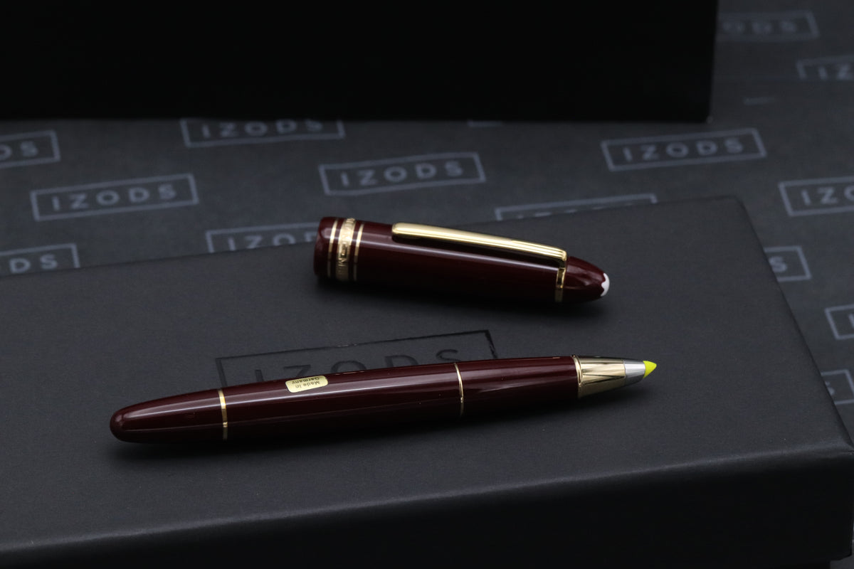 Montblanc Meisterstuck 166 LeGrand Bordeaux Document Highlighter