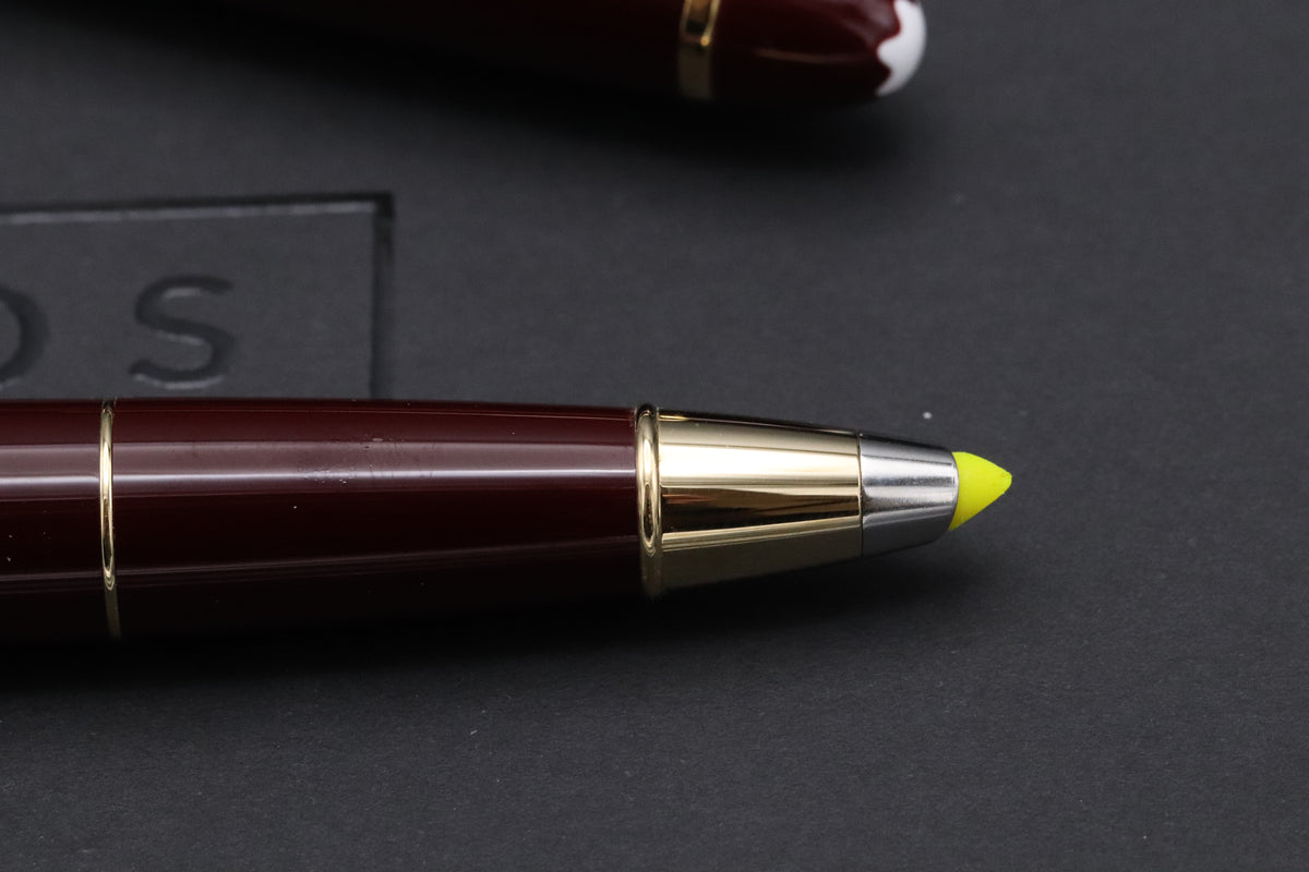Montblanc Meisterstuck 166 LeGrand Bordeaux Document Highlighter