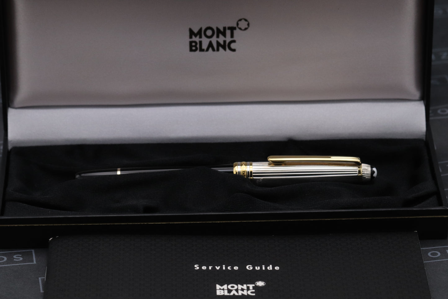 Montblanc Meisterstuck 144 Classique AG925 Pinstripe Doue Fountain Pen - UNUSED