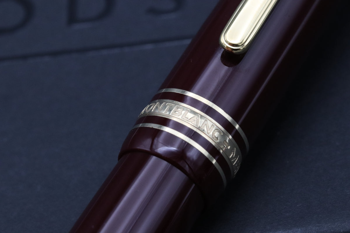Montblanc Meisterstuck 166 LeGrand Bordeaux Document Highlighter