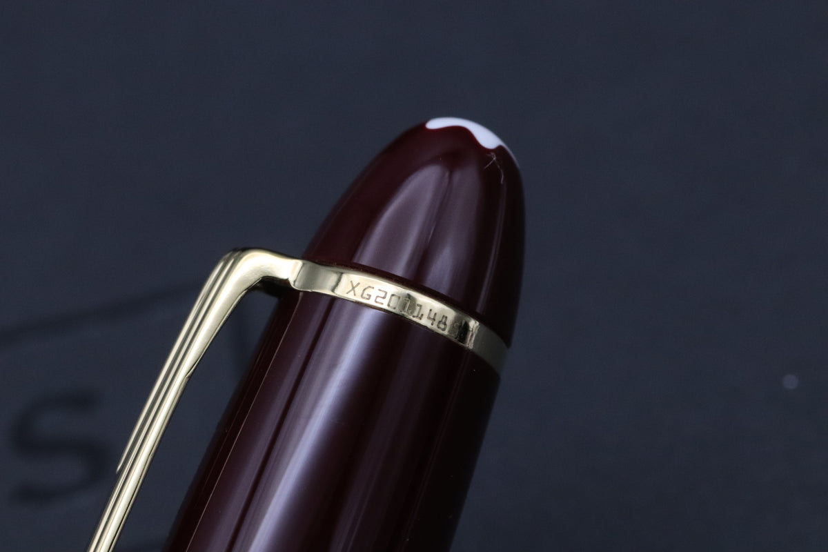 Montblanc Meisterstuck 166 LeGrand Bordeaux Document Highlighter