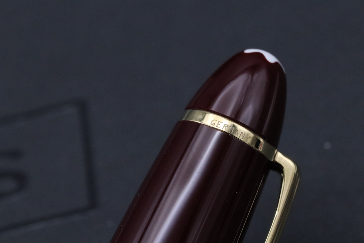Montblanc Meisterstuck 166 LeGrand Bordeaux Document Highlighter
