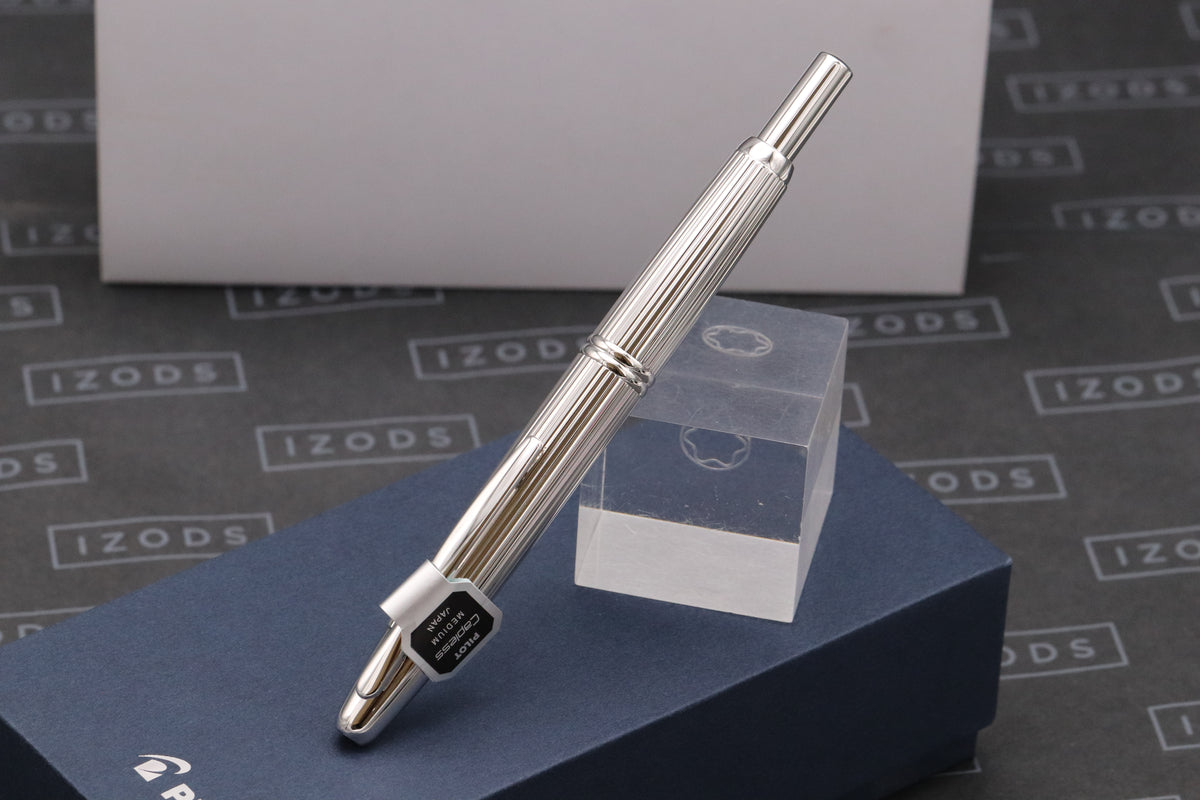 Pilot Capless 2019 Rhodium Stripe Fountain Pen