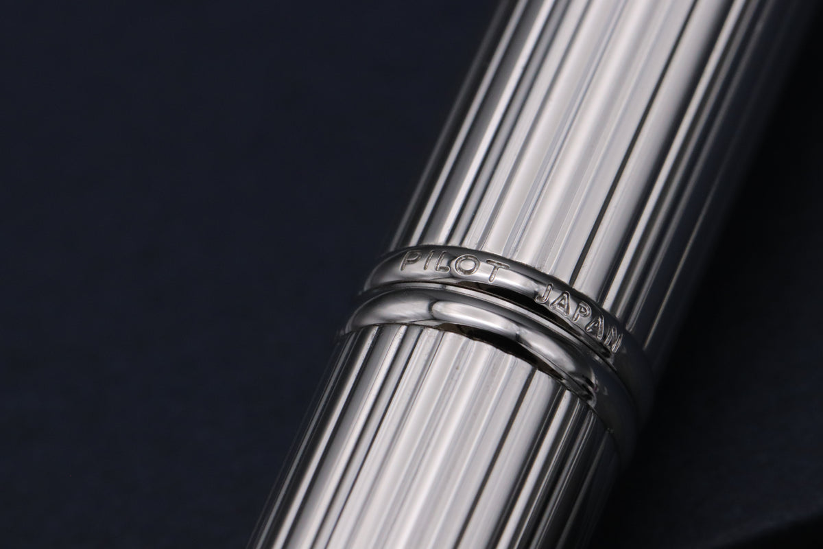 Pilot Capless 2019 Rhodium Stripe Fountain Pen