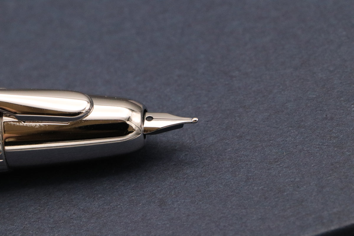 Pilot Capless 2019 Rhodium Stripe Fountain Pen
