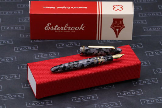 Esterbrook Estie Tortoise Noir Fountain Pen - Fine Nib - Show Exclusive
