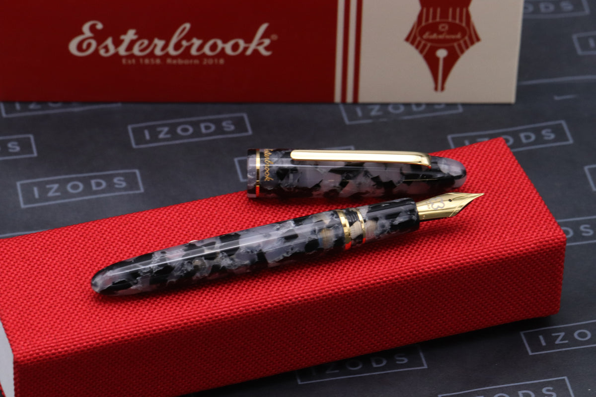 Esterbrook Estie Tortoise Noir Fountain Pen - Fine Nib - Show Exclusive