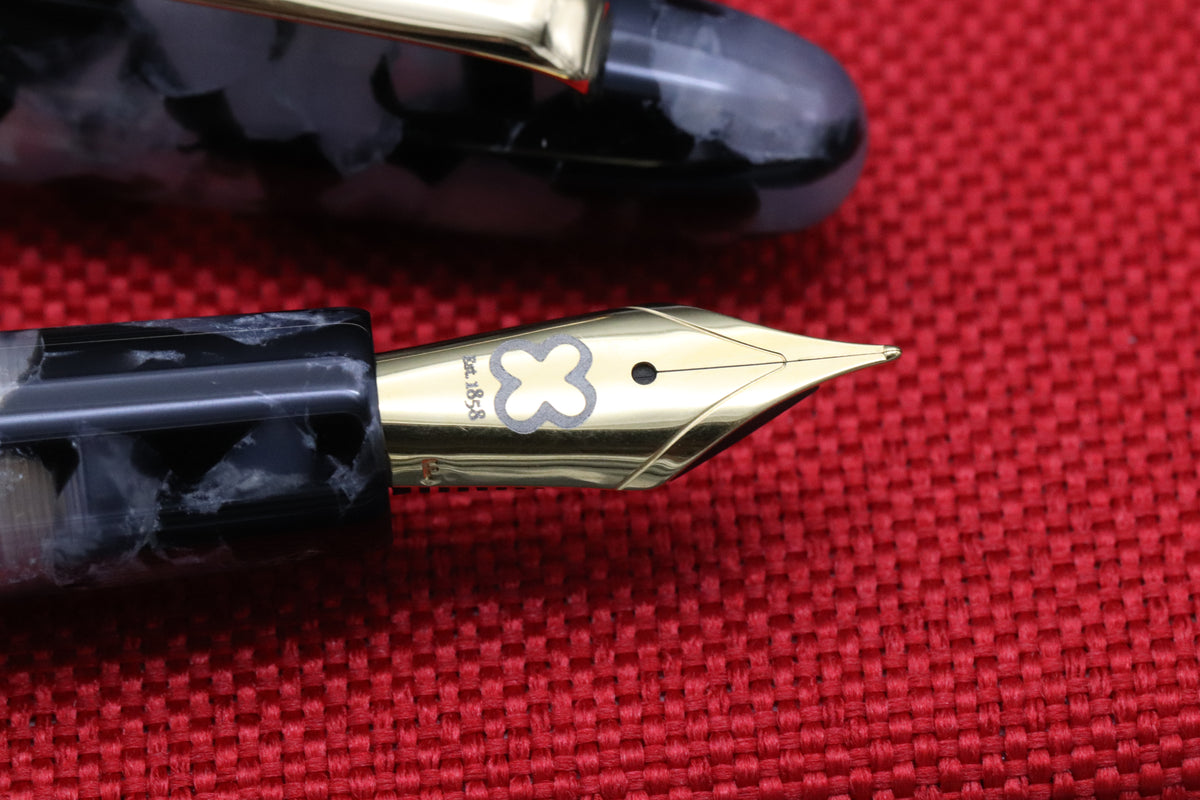 Esterbrook Estie Tortoise Noir Fountain Pen - Fine Nib - Show Exclusive