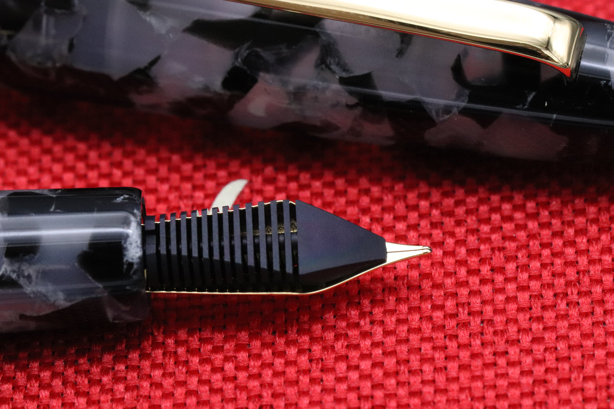 Esterbrook Estie Tortoise Noir Fountain Pen - Fine Nib - Show Exclusive