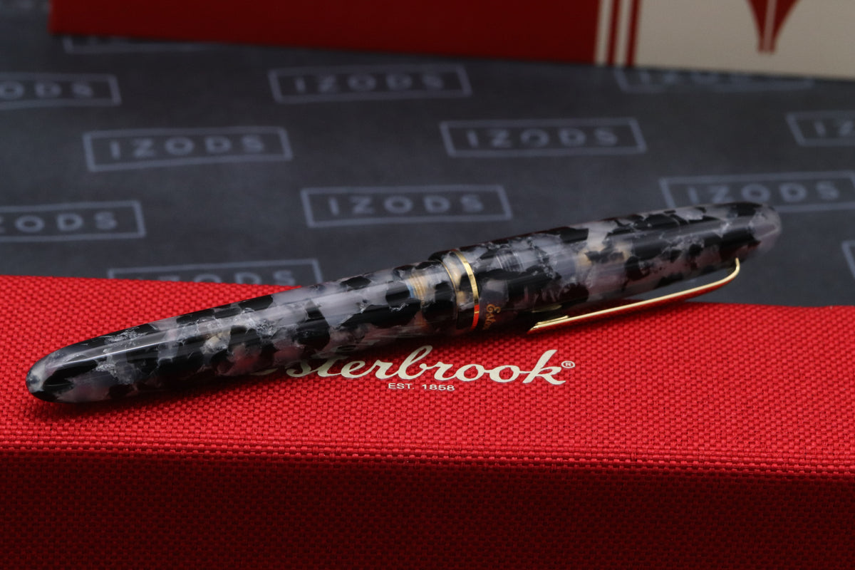 Esterbrook Estie Tortoise Noir Fountain Pen - Fine Nib - Show Exclusive