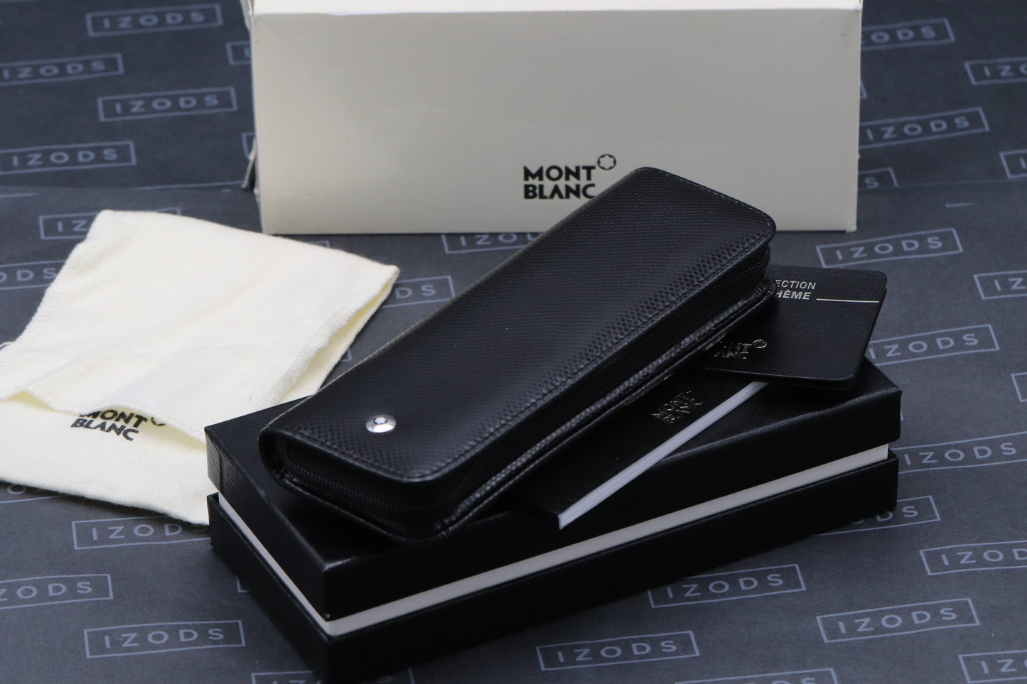 Montblanc Two Pen La vie de Boheme Black Leather Pouch