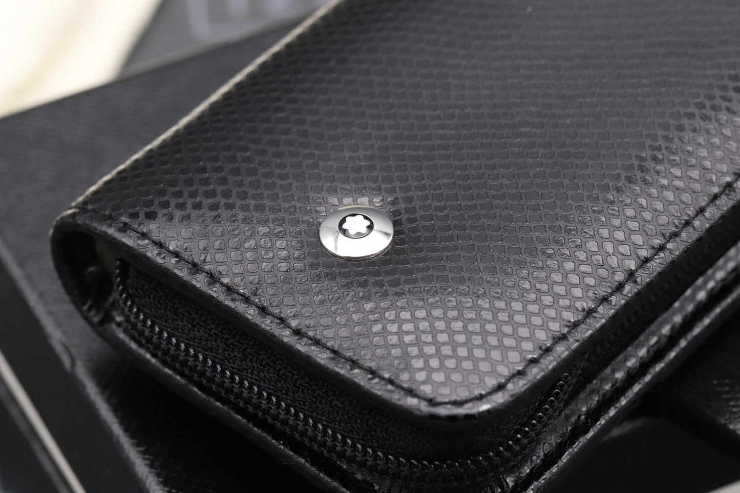 Montblanc Two Pen La vie de Boheme Black Leather Pouch