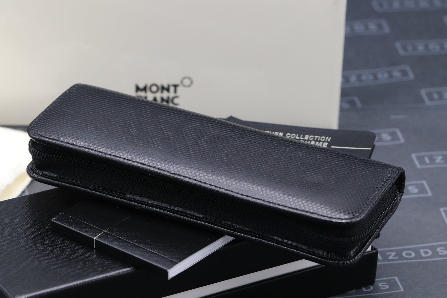 Montblanc Two Pen La vie de Boheme Black Leather Pouch