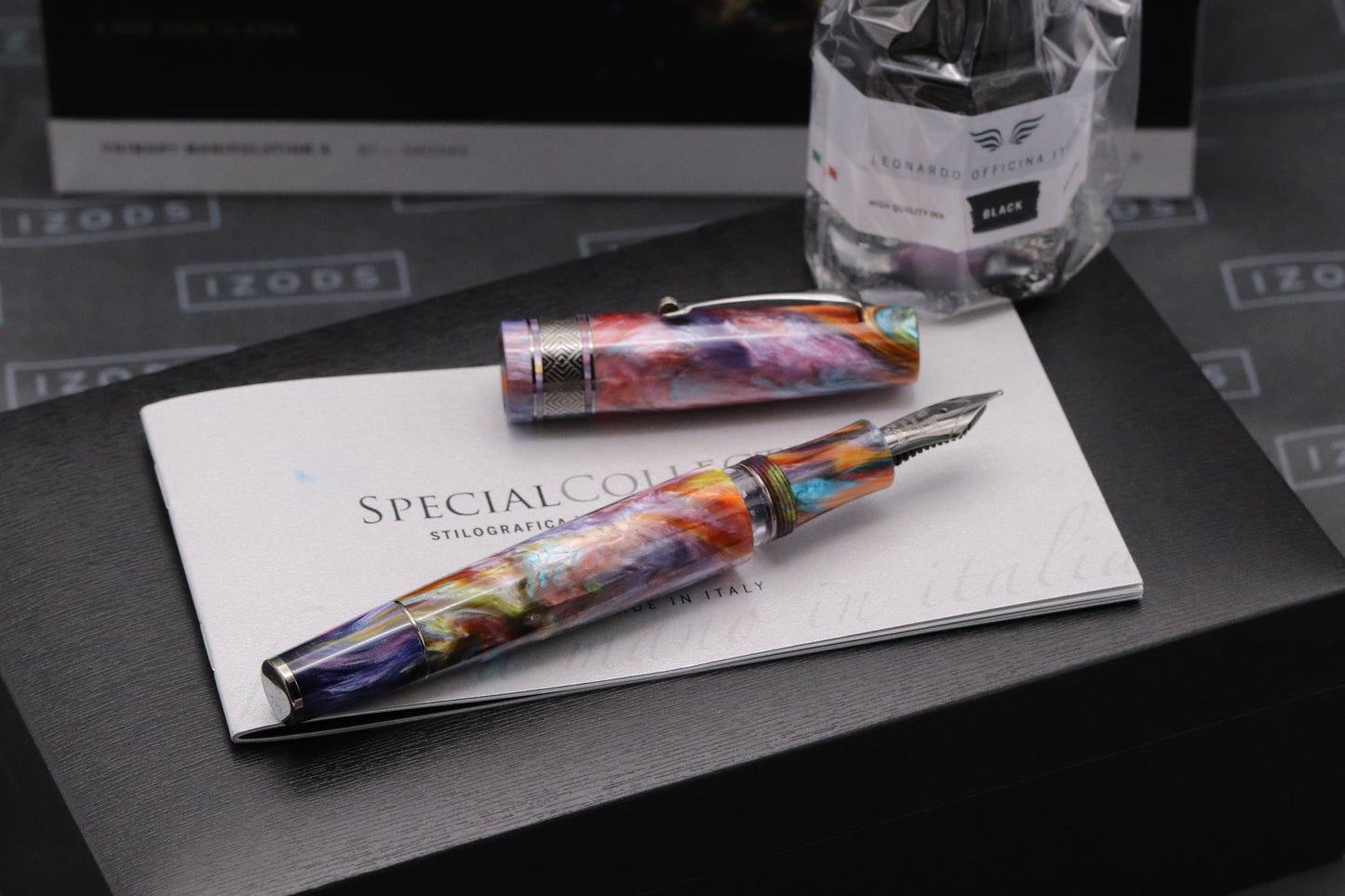 Leonardo Supernova Primary Manipulation 4 LE Fountain Pen - 14k Stub Nib
