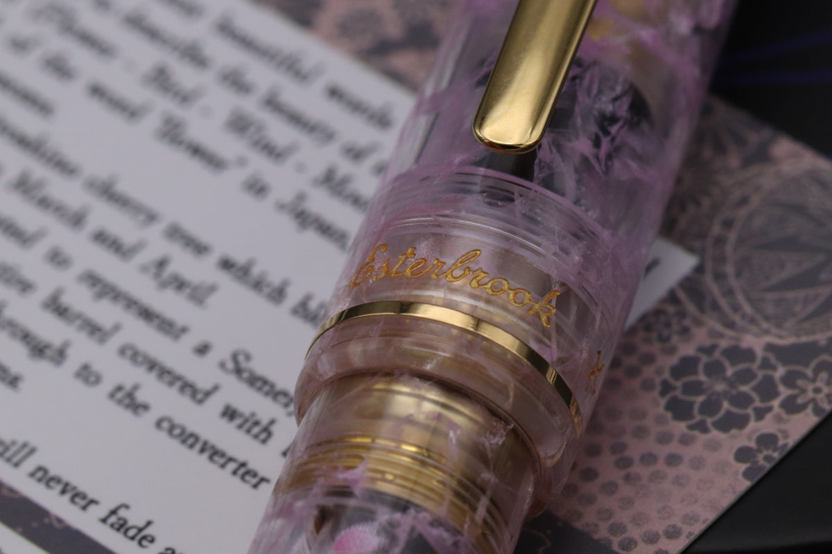 Esterbrook x BunguBox Estie Kachofugetsu Flower Fountain Pen - EF Nib
