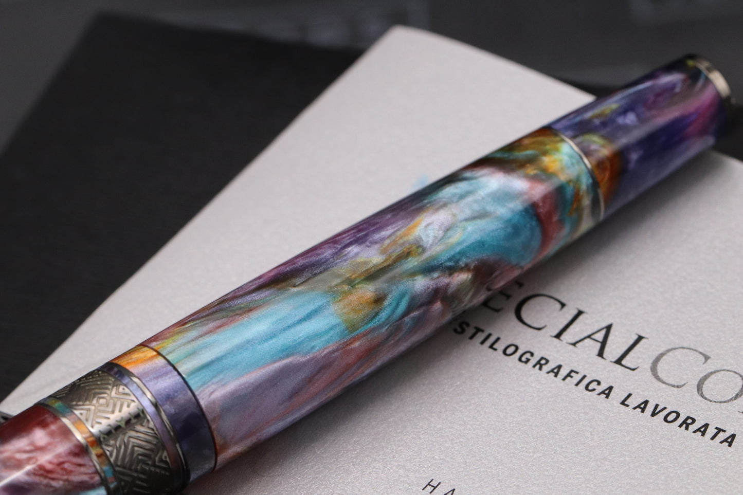 Leonardo Supernova Primary Manipulation 4 LE Fountain Pen - 14k Stub Nib