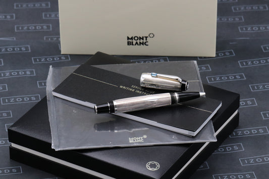 Montblanc Boheme Arabesque Azur Sterling Silver Rollerball / Fineliner Pen