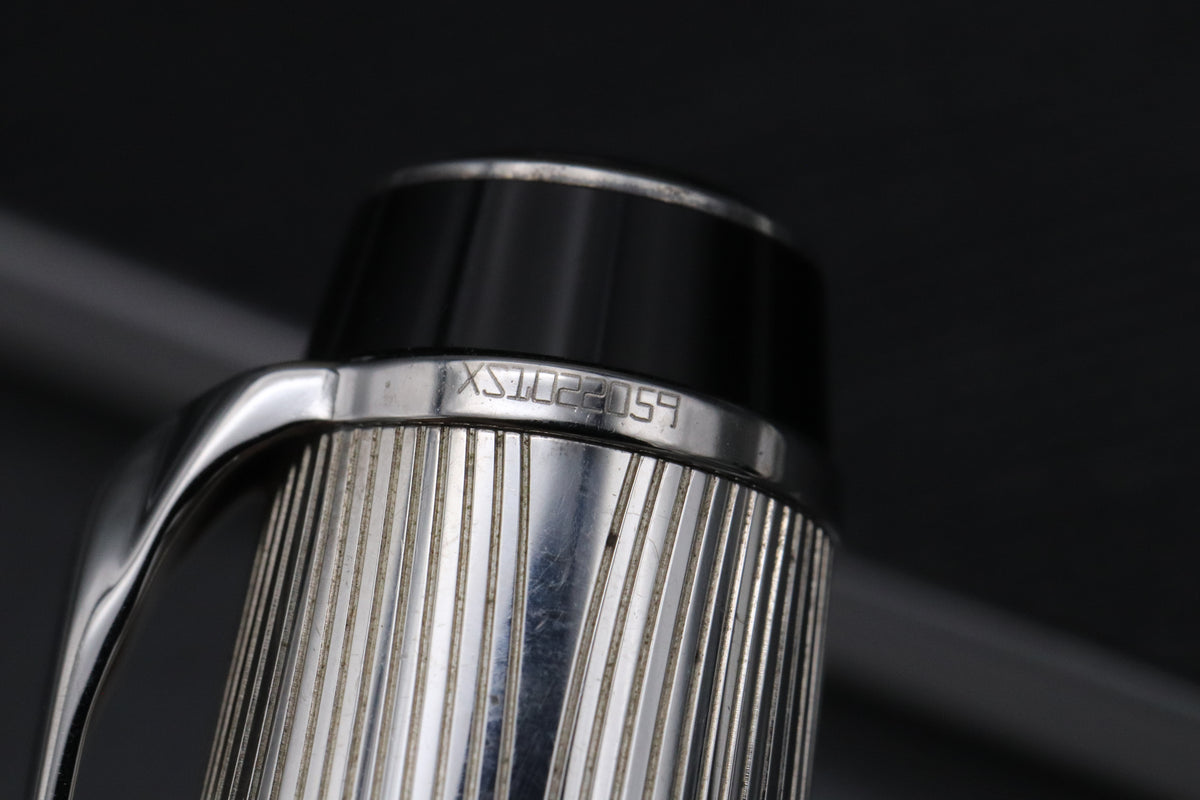 Montblanc Boheme Arabesque Azur Sterling Silver Rollerball / Fineliner Pen