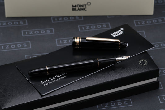 Montblanc Meisterstuck 145 Classique Red Gold Coated Fountain Pen