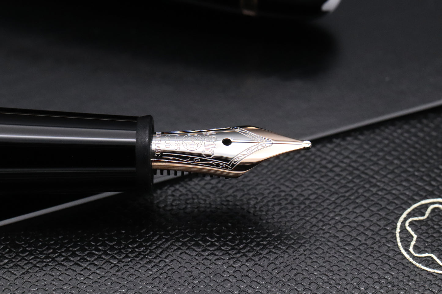 Montblanc Meisterstuck 145 Classique Red Gold Coated Fountain Pen