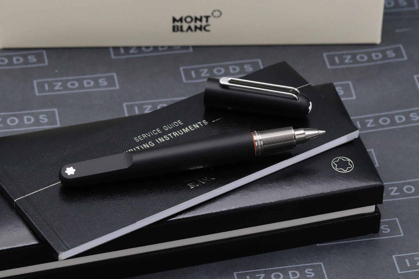 Montblanc M Marc Newson Ultra Black Rollerball Pen – Serviced by MB Nov 2025