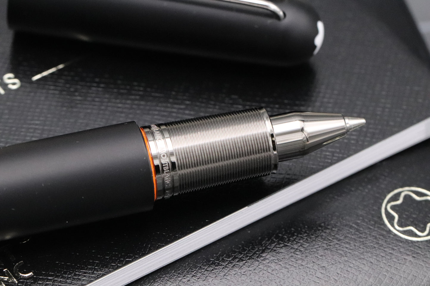 Montblanc M Marc Newson Ultra Black Rollerball Pen – Serviced by MB Nov 2025
