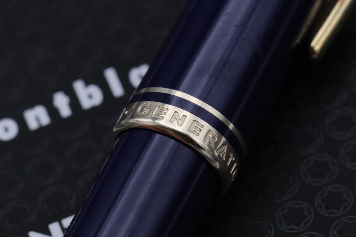 Montblanc Generation Blue Rollerball / Fineliner Pen