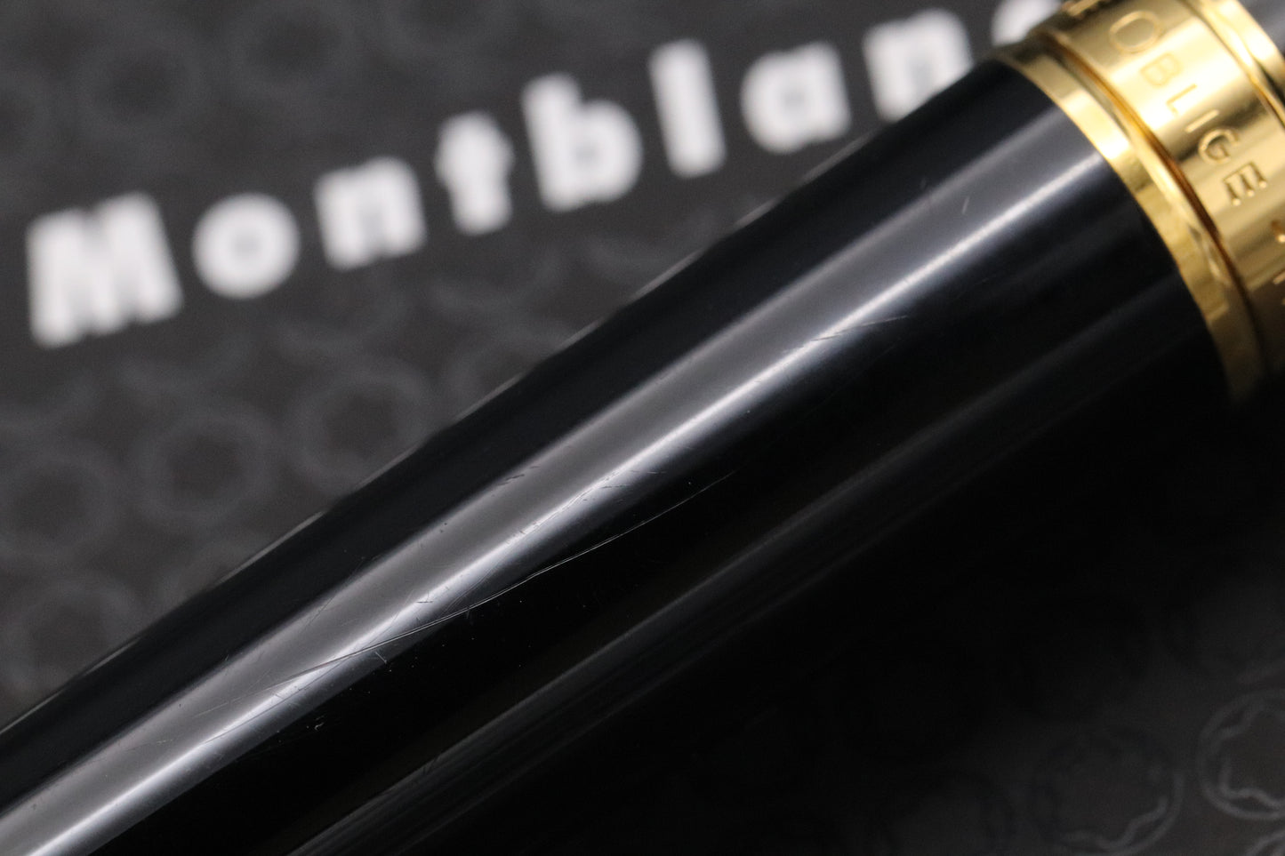 Montblanc Noblesse Oblige Black Fountain Pen