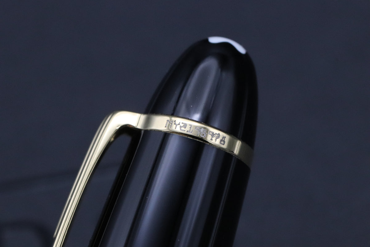 Montblanc Meisterstuck 146 LeGrand Gold Coated Fountain Pen