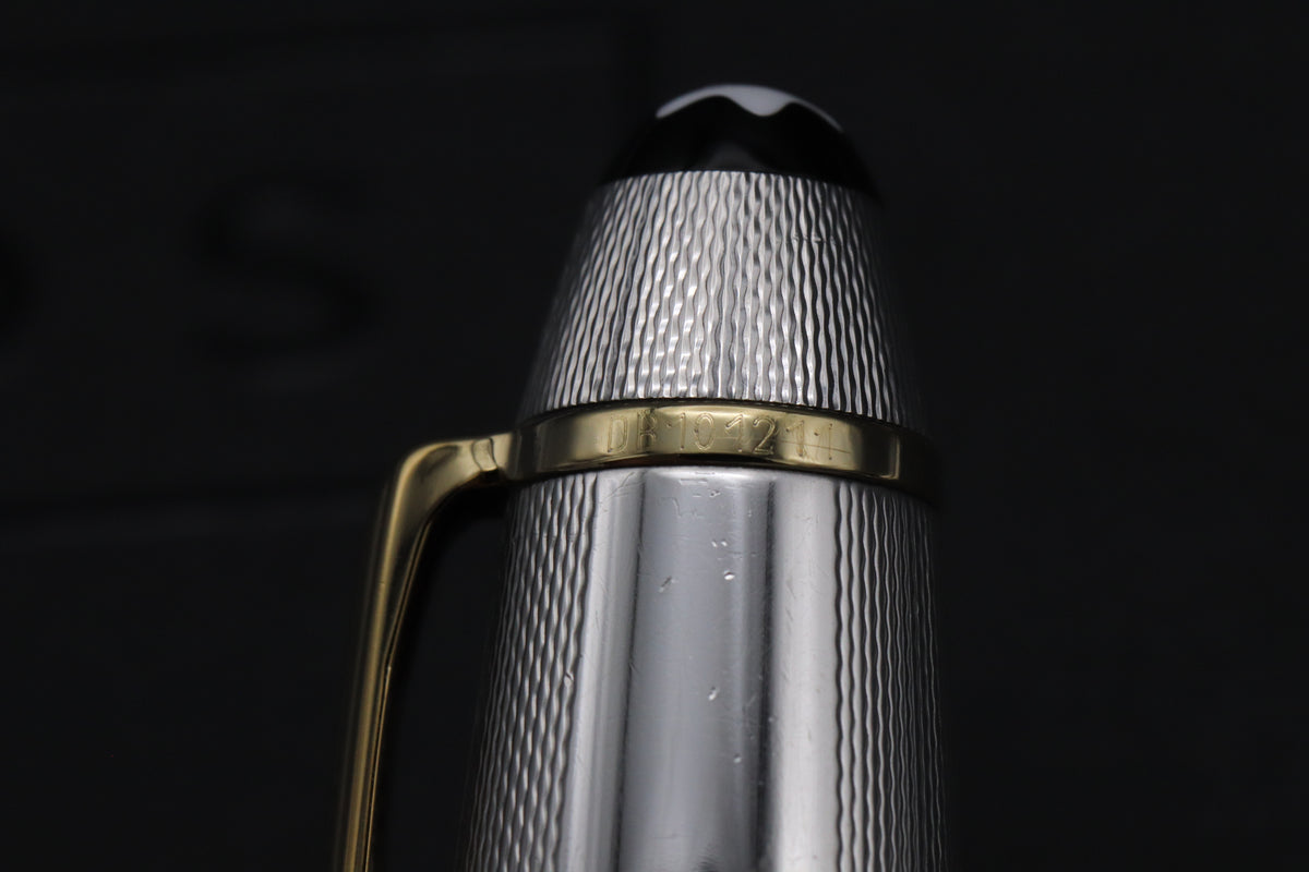 Montblanc Meisterstuck 146 LeGrand Barley Sterling Silver Fountain Pen - 1991