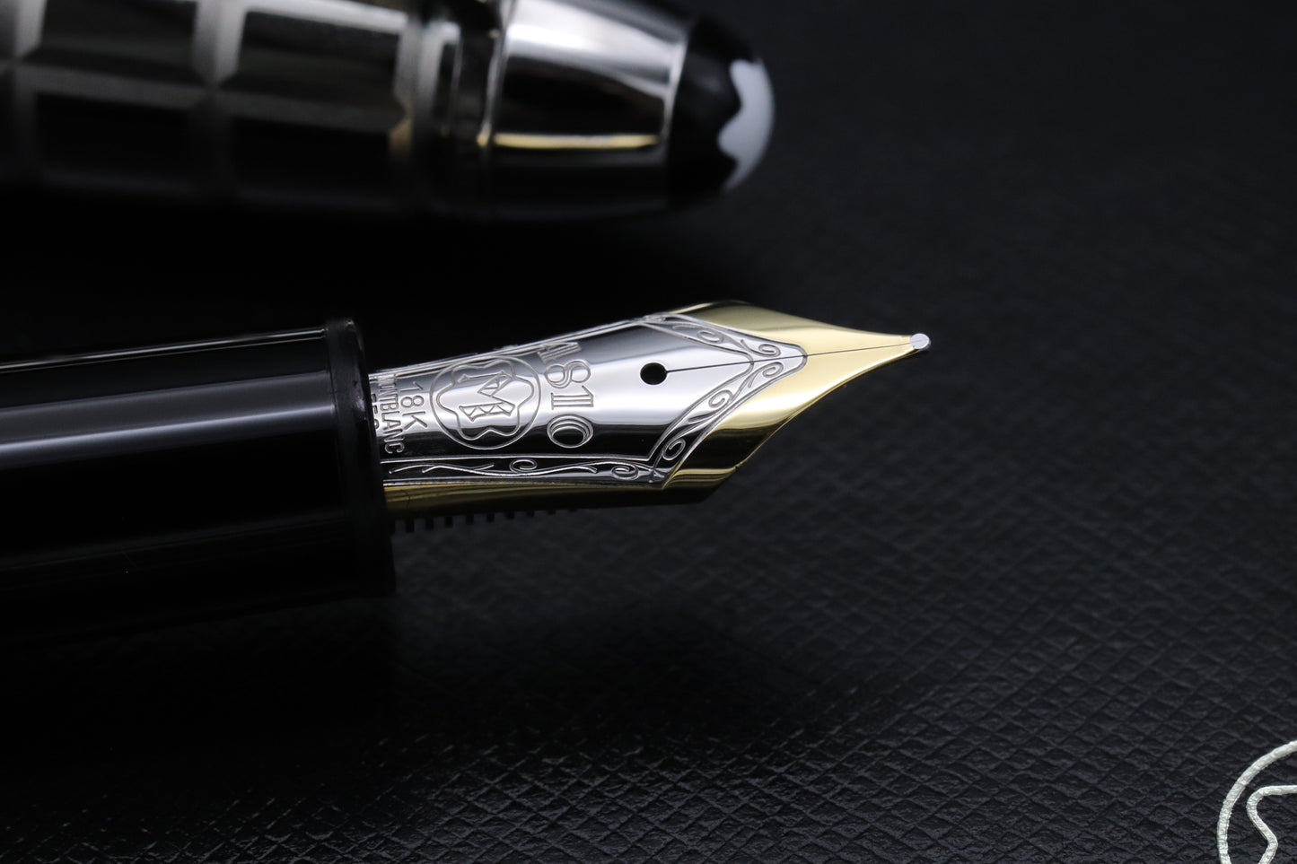 Montblanc Meisterstuck 146 LeGrand Platinum Facet Fountain Pen