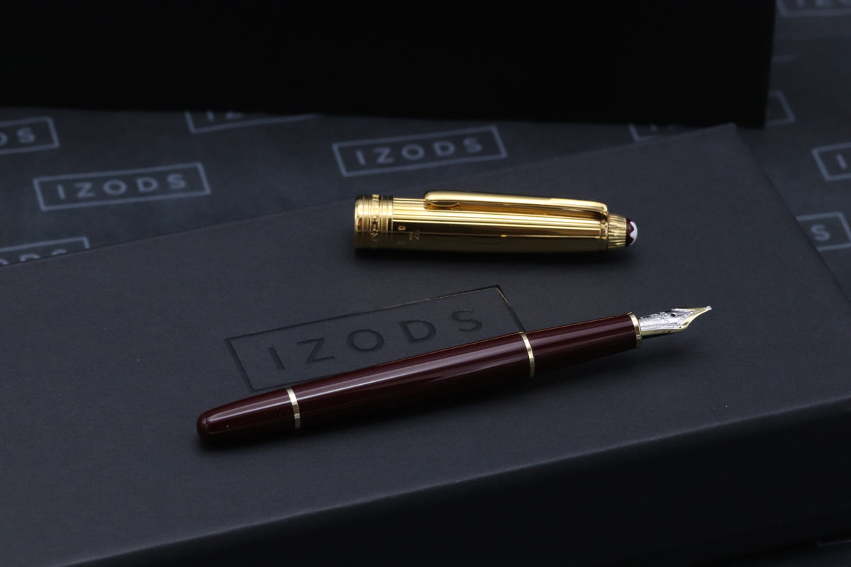 Montblanc Meisterstuck 144 Classique Bordeaux Vermeil Fountain Pen - BB Nib