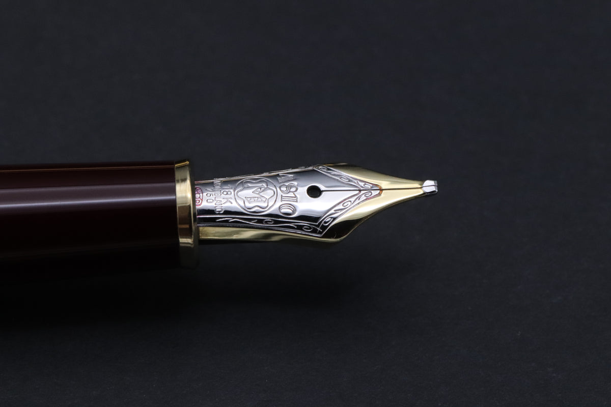 Montblanc Meisterstuck 144 Classique Bordeaux Vermeil Fountain Pen - BB Nib