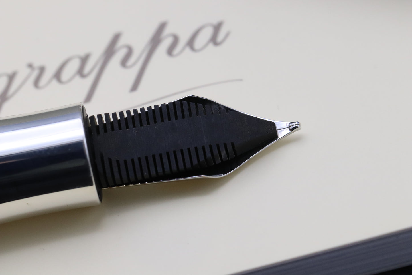 Montegrappa Extra 1930 Black White Celluloid Fountain Pen - Serviced by Montegrappa December 2025