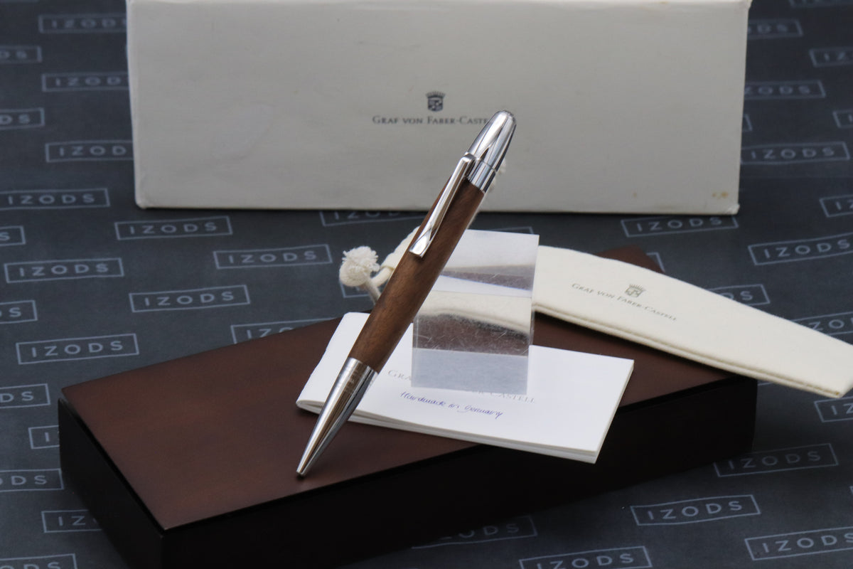 Graf von Faber-Castell Walnut Wood Magnum Ballpoint Pen - UNUSED