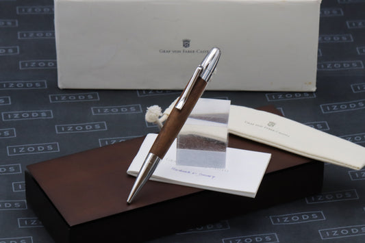 Graf von Faber-Castell Walnut Wood Magnum Ballpoint Pen - UNUSED